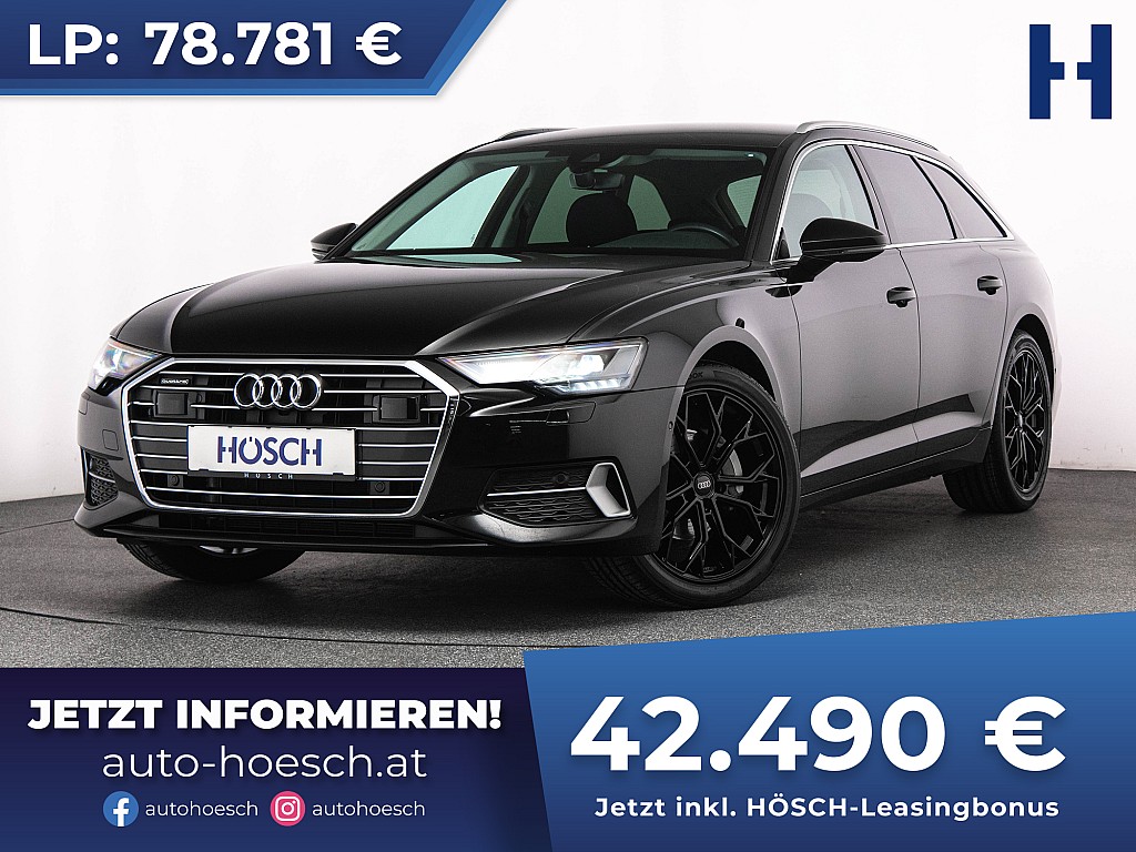 Audi A6 Avant 40 TDI quattro Sport TOP-EXTRAS -46% bei Autohaus Hösch GmbH in 