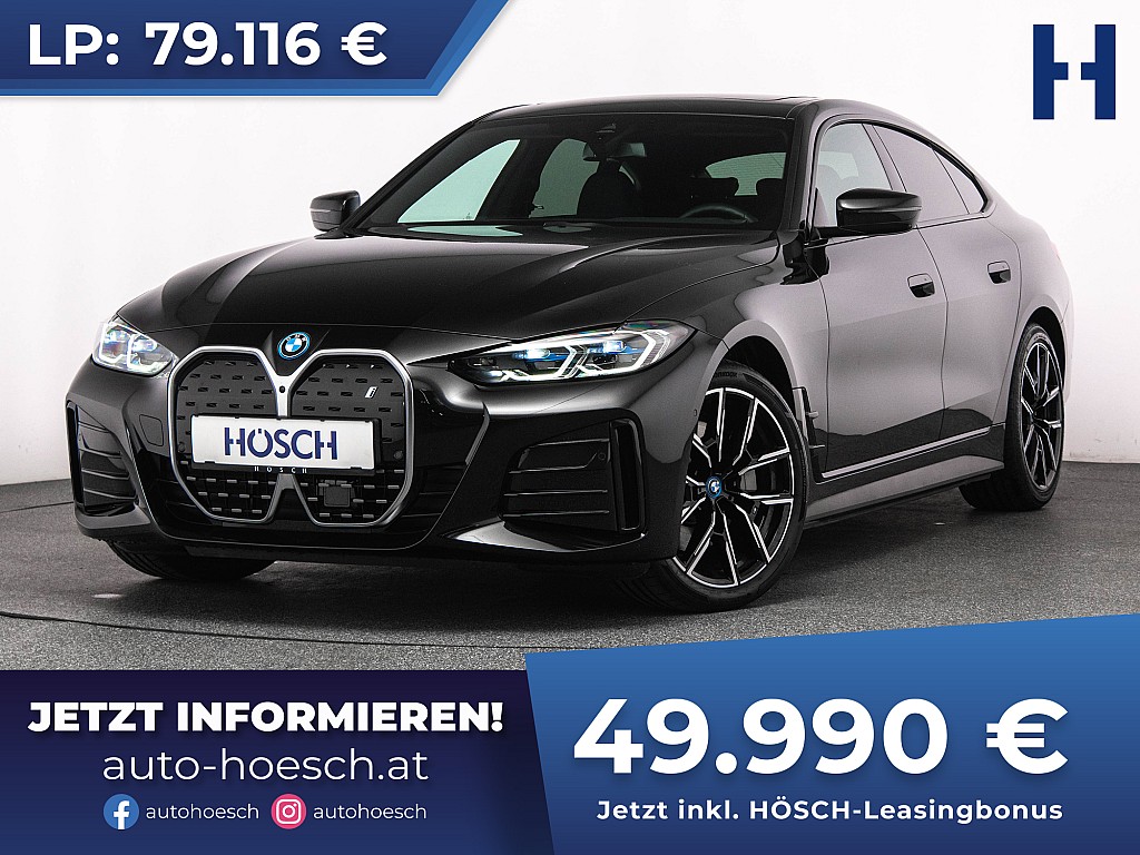 BMW i4 eDrive 40 Gran Coupe M-SPORT TOP-EXTRAS -37% bei Autohaus Hösch GmbH in 