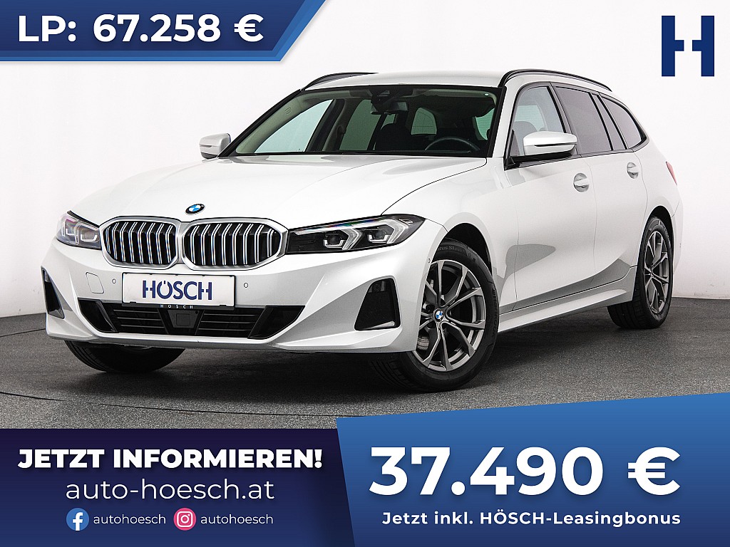 BMW 320d xDrive Touring STHZ AHK ACC R-KAM -44% bei Autohaus Hösch GmbH in 