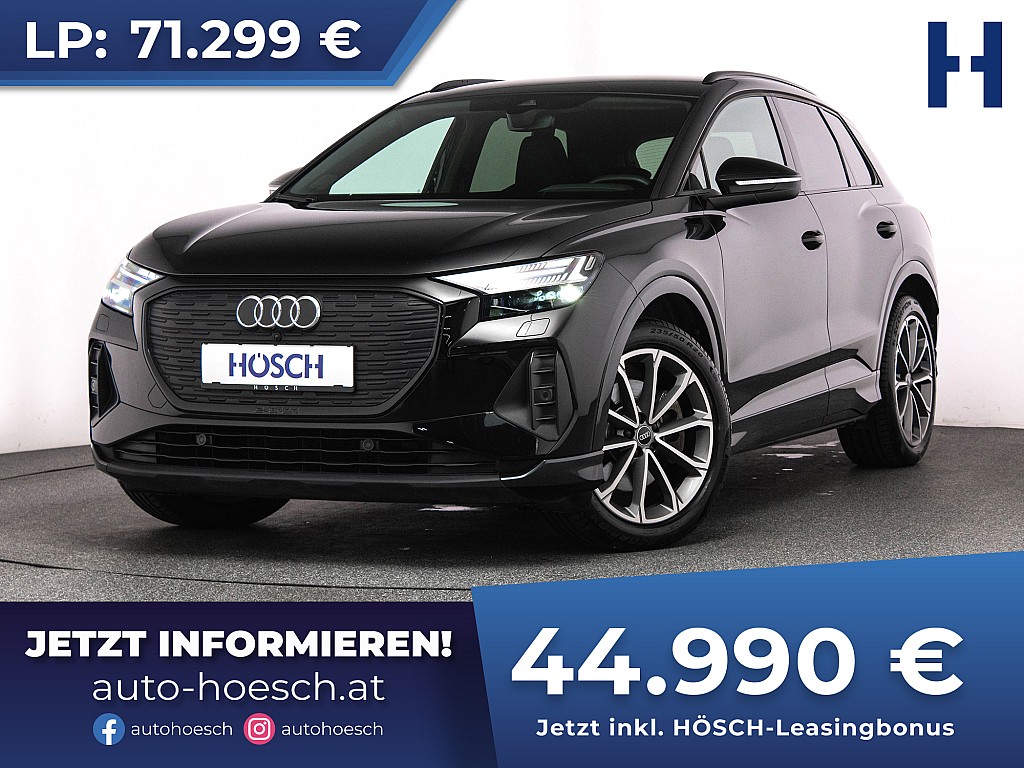 Audi Q4 e-tron 45 quattro Advanced TOP EXTRAS -37% bei Autohaus Hösch GmbH in 