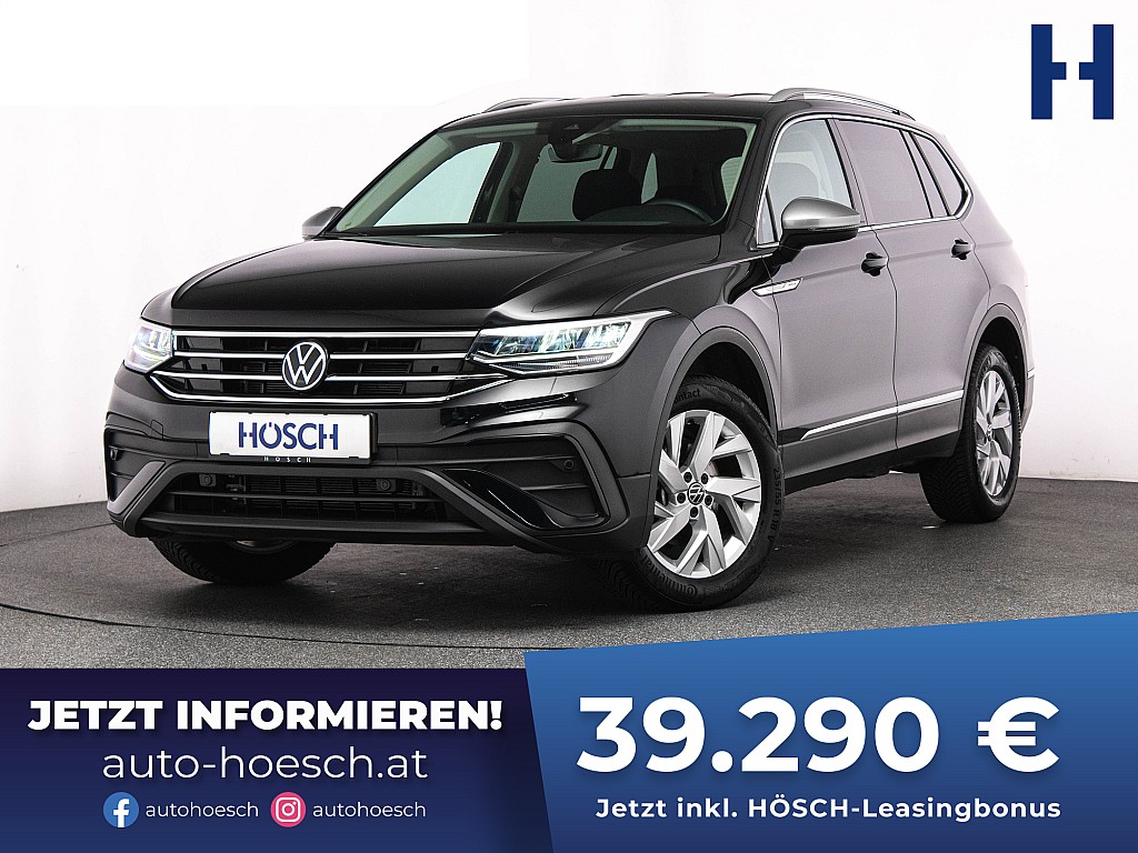 VW Tiguan Allspace Life 2.0 TDI 7-SITZER AHK ACC++ bei Autohaus Hösch GmbH in 