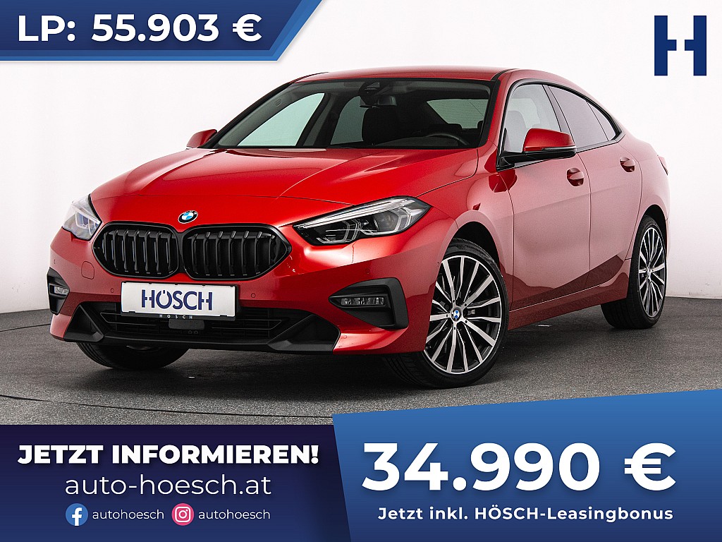 BMW 220d xDrive Gran Coupe EXTRAS WIE NEU -37% bei Autohaus Hösch GmbH in 