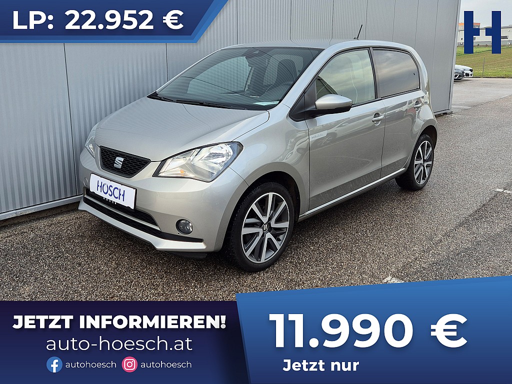 Seat Mii electric Plus NAVI GARANTIE ERSTBESITZ bei Autohaus Hösch GmbH in 