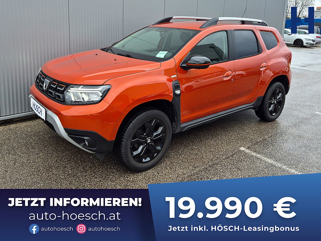 Dacia Duster TCe 150 4WD Extreme LED NAV LEDER R-KAMERA bei Autohaus Hösch GmbH in 