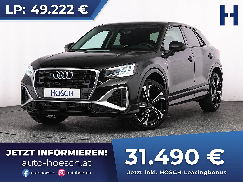 Audi Q2 35 TFSI S-Line MMI+ ASSISTENZ -36% bei Autohaus Hösch GmbH in 