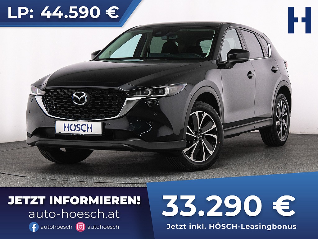 Mazda CX-5 Advantage Skyactiv G165 Aut. 19″ HEAD-UP 360° bei Autohaus Hösch GmbH in 