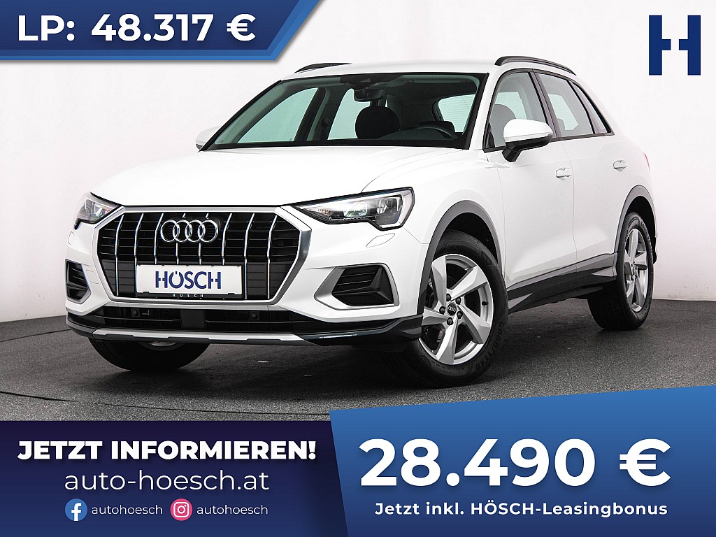 Audi Q3 35 TFSI Advanced Aut. TOP-ANGEBOT bei Autohaus Hösch GmbH in 