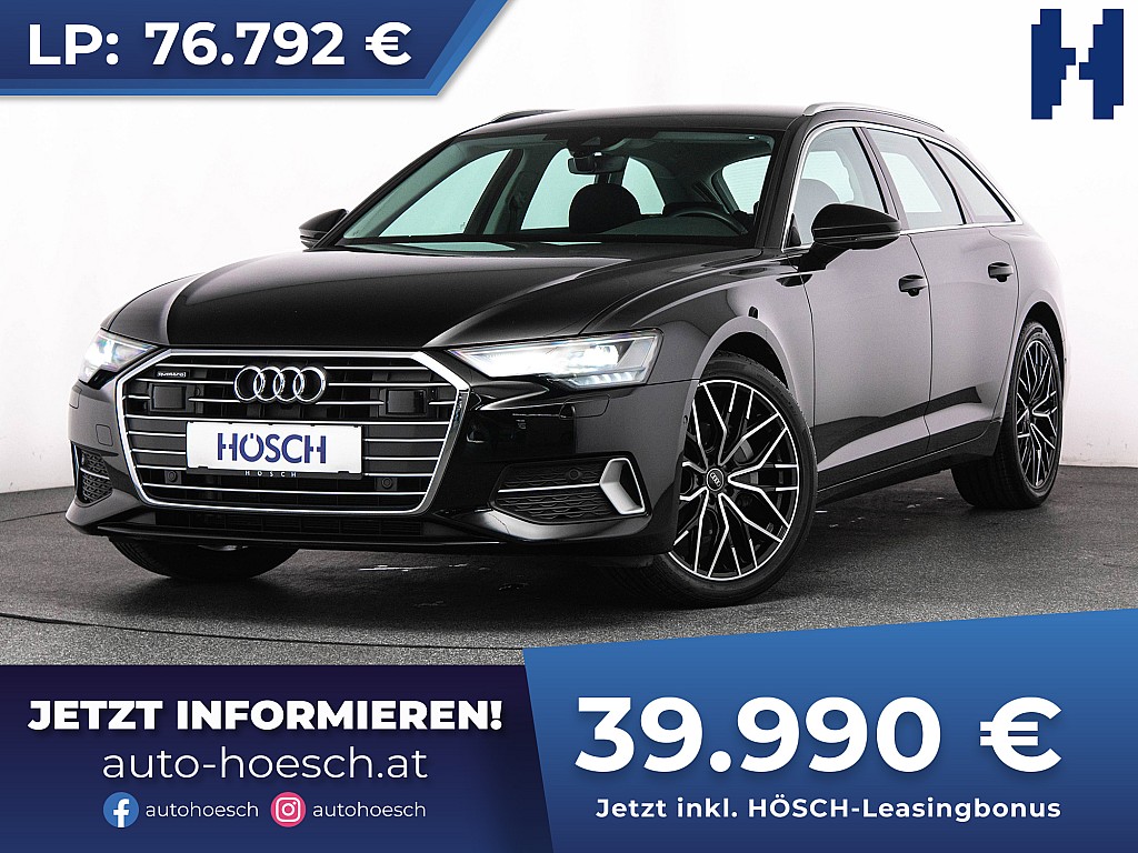 Audi A6 Avant 40 TDI quattro Sport AHK STHZ ACC -48% bei Autohaus Hösch GmbH in 