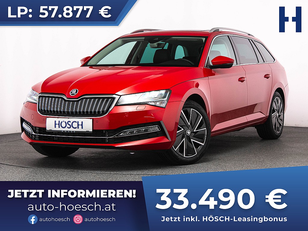 Skoda Superb Combi IV PHEV Style EXTRAS WENIG KM -42% bei Autohaus Hösch GmbH in 