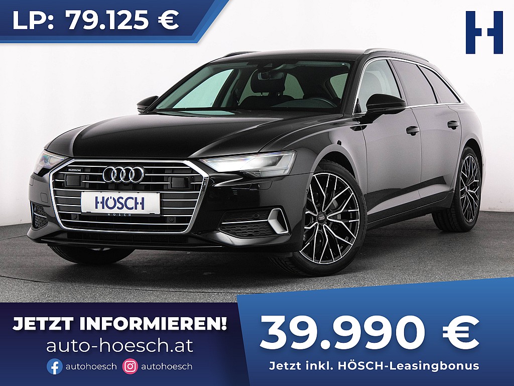 Audi A6 Avant 40 TDI quattro Sport AHK STHZ R-KAM -49% bei Autohaus Hösch GmbH in 