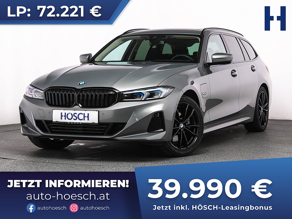 BMW 330e Touring HEAD-UP PANO MEMORY -45% bei Autohaus Hösch GmbH in 