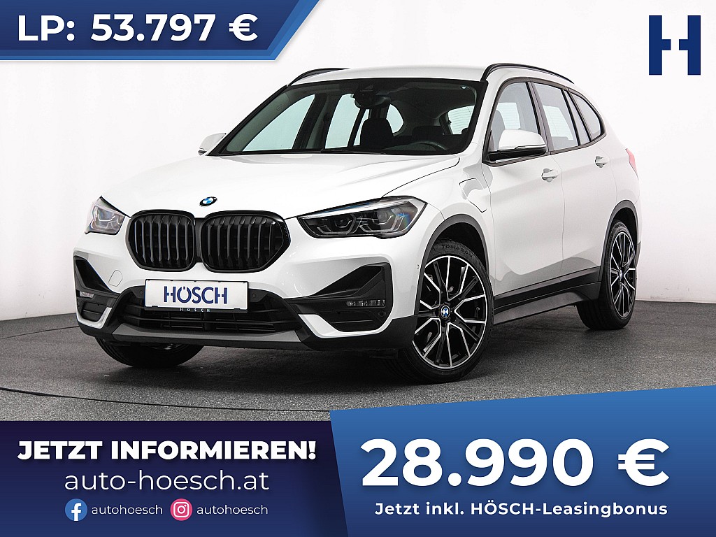 BMW X1 xDrive 25e Advantage WENIG KM ERSTBESITZ bei Autohaus Hösch GmbH in 