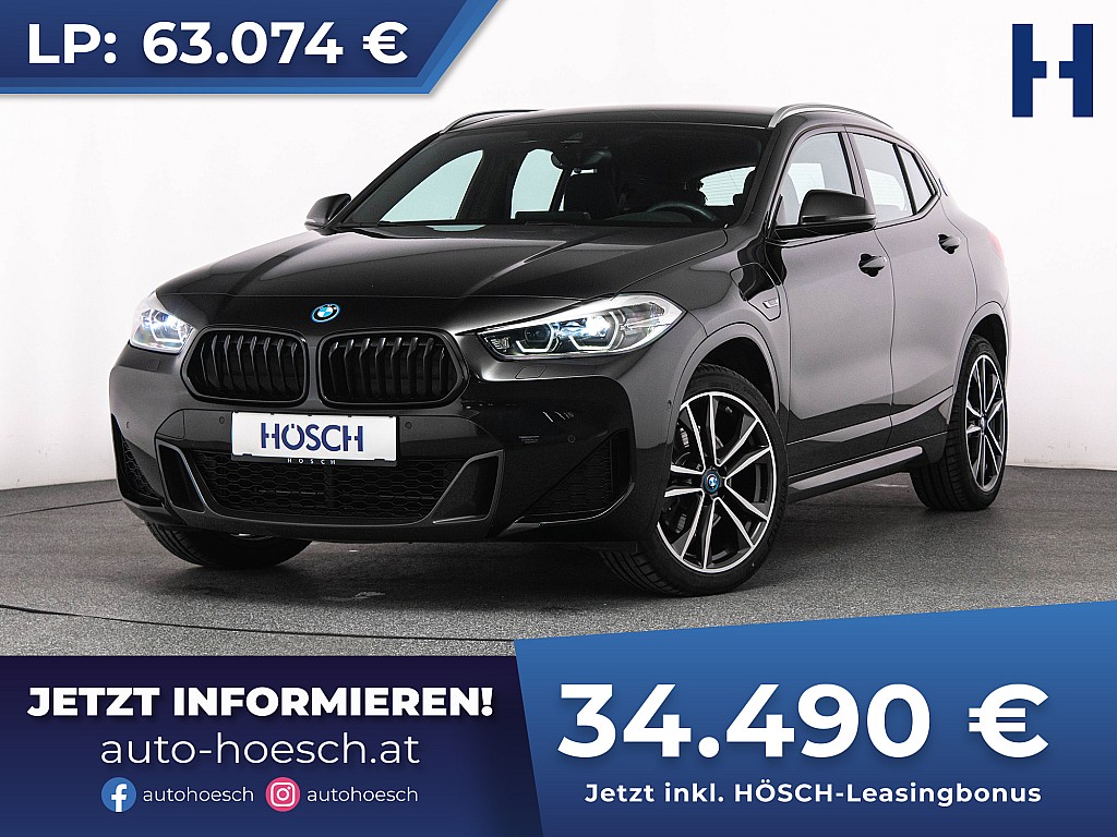 BMW X2 xDrive 25e M-Sport 19er TOP-EXTRAS -45% bei Autohaus Hösch GmbH in 