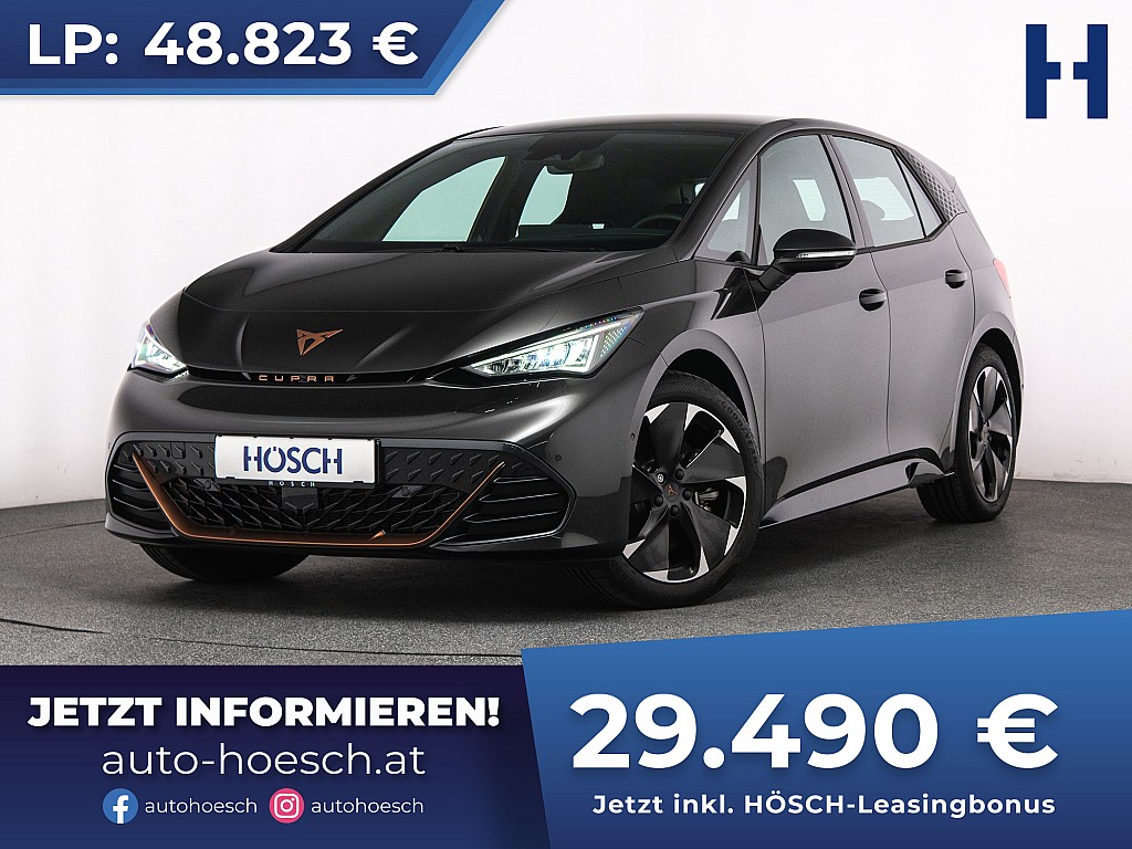 Cupra Born 62kWh e-Boost EXTRAS NEUZUSTAND -40% bei Autohaus Hösch GmbH in 