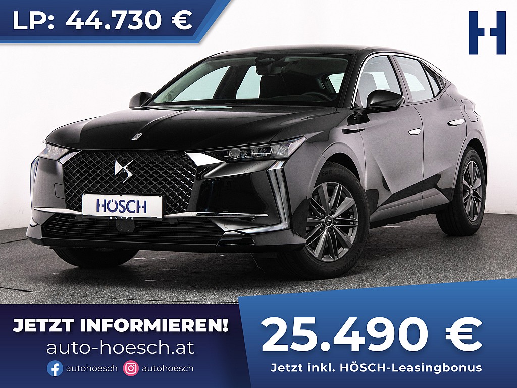 DS Automobiles DS 4 Hybrid E-Tense 225 PHEV SCHNÄPPCHEN -43% bei Autohaus Hösch GmbH in 