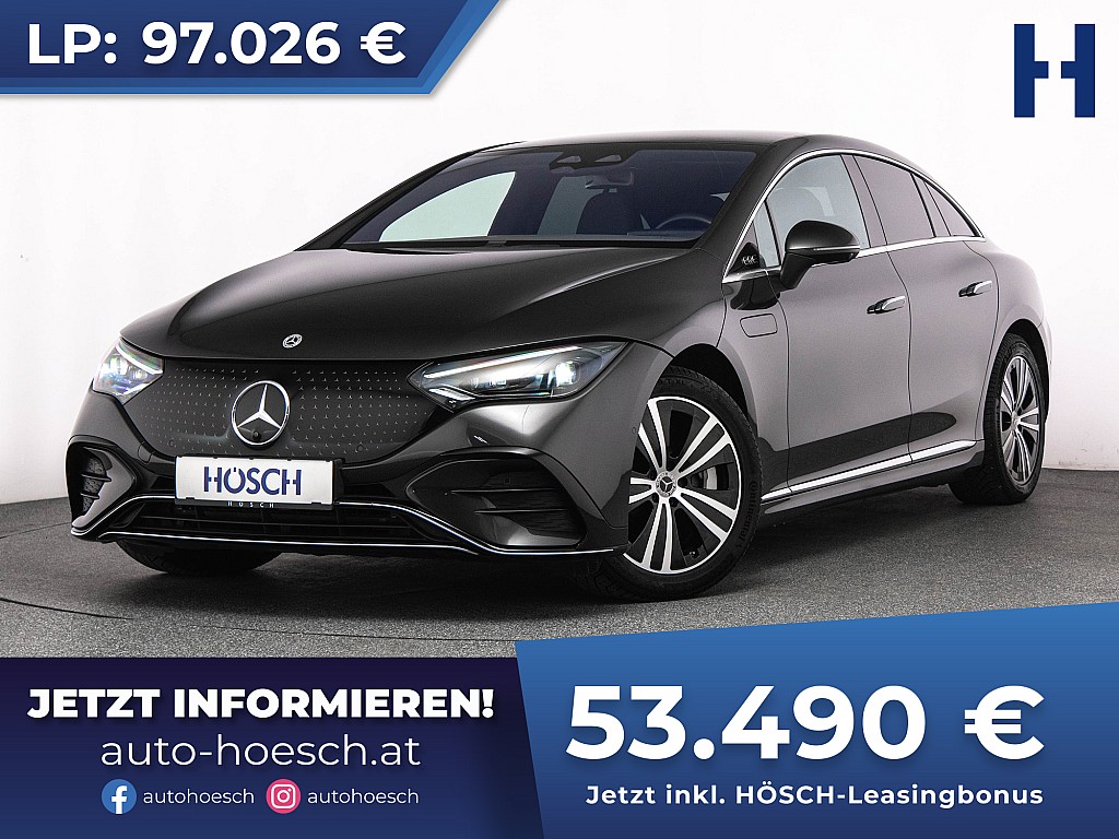 Mercedes-Benz EQE 350 4MATIC AMG PREMIUM AHK WIE NEU -45% bei Autohaus Hösch GmbH in 