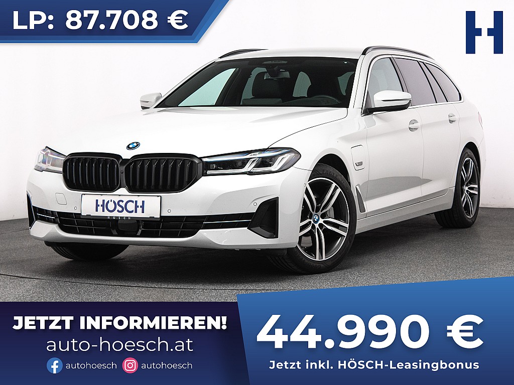 BMW 530e xDrive Touring LEDER LASER HEAD-UP -49% bei Autohaus Hösch GmbH in 