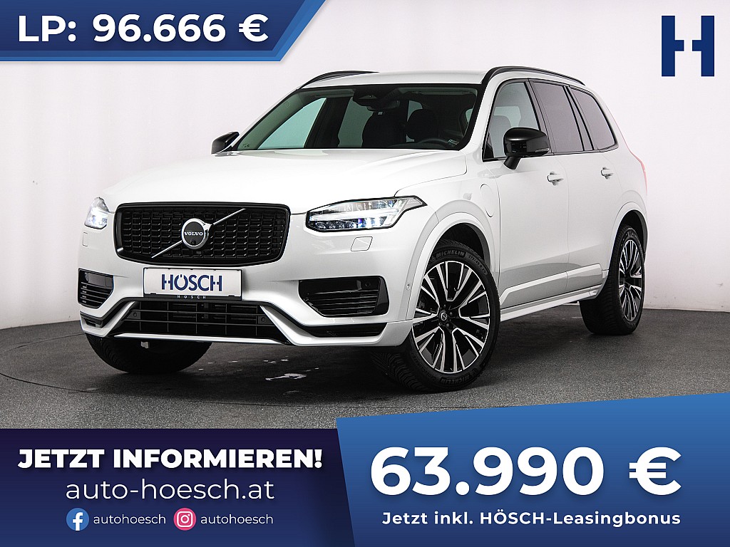 Volvo XC90 T8 eAWD Plus Dark 7-Sitzer TRAUMWAGEN bei Autohaus Hösch GmbH in 