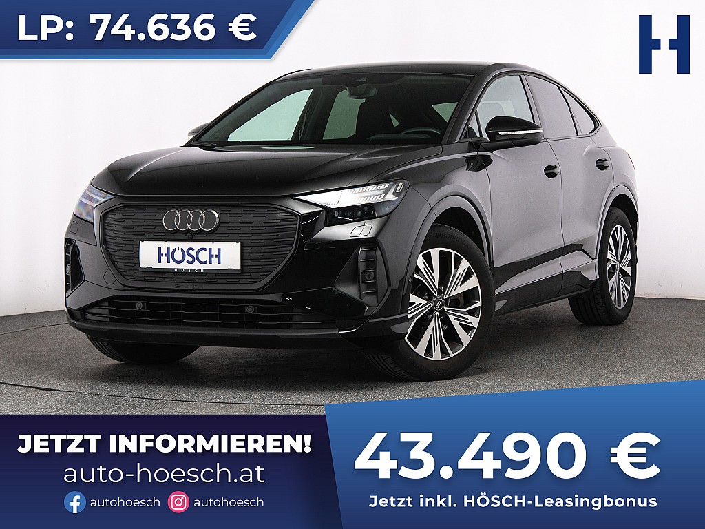 Audi Q4 SB e-tron 50 quattro Adv. TOP-EXTRAS -42% bei Autohaus Hösch GmbH in 