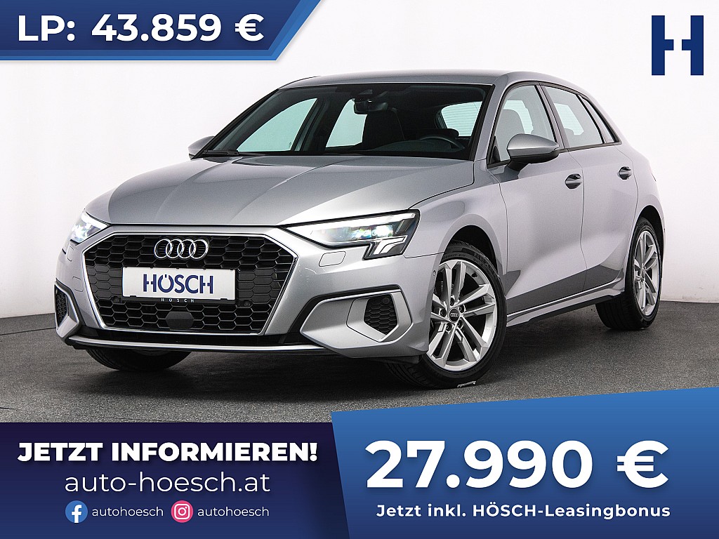 Audi A3 SB 35 TFSI Advanced Aut. EXTRAS TOP ANGEBOT++ bei Autohaus Hösch GmbH in 