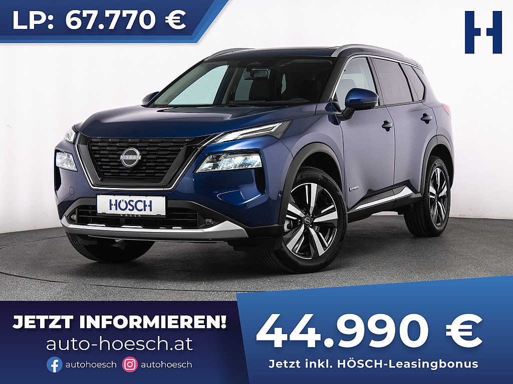 Nissan X-TRAIL Tekna+ 1.5 VC-T e-4orce 4WD VOLL -34% bei Autohaus Hösch GmbH in 