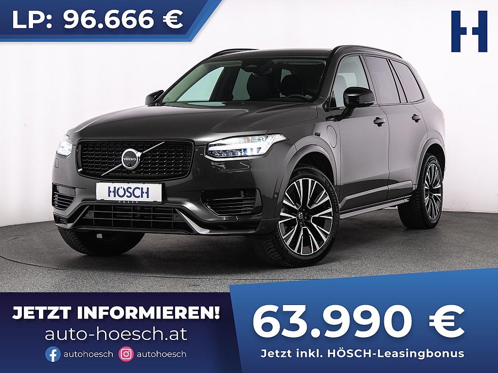 Volvo XC90 T8 eAWD Plus Dark 7-Sitzer TOP-EXTRAS bei Autohaus Hösch GmbH in 