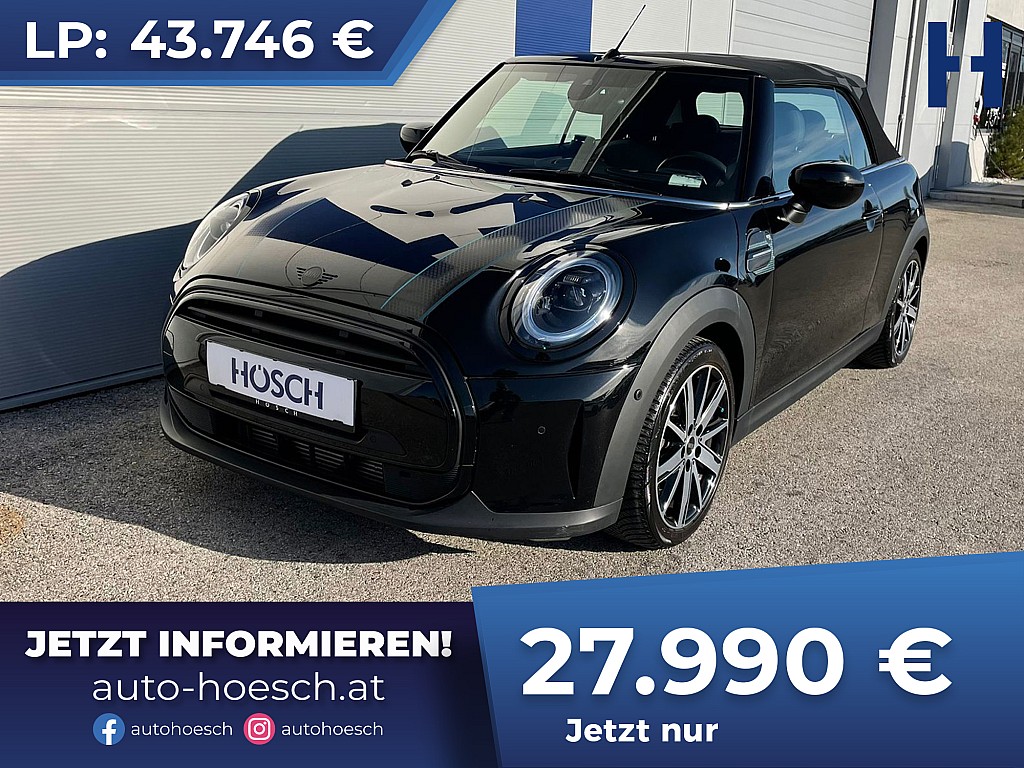 MINI Mini Cooper Cabrio SIDEWALK HEAD-UP H&K++ bei Autohaus Hösch GmbH in 