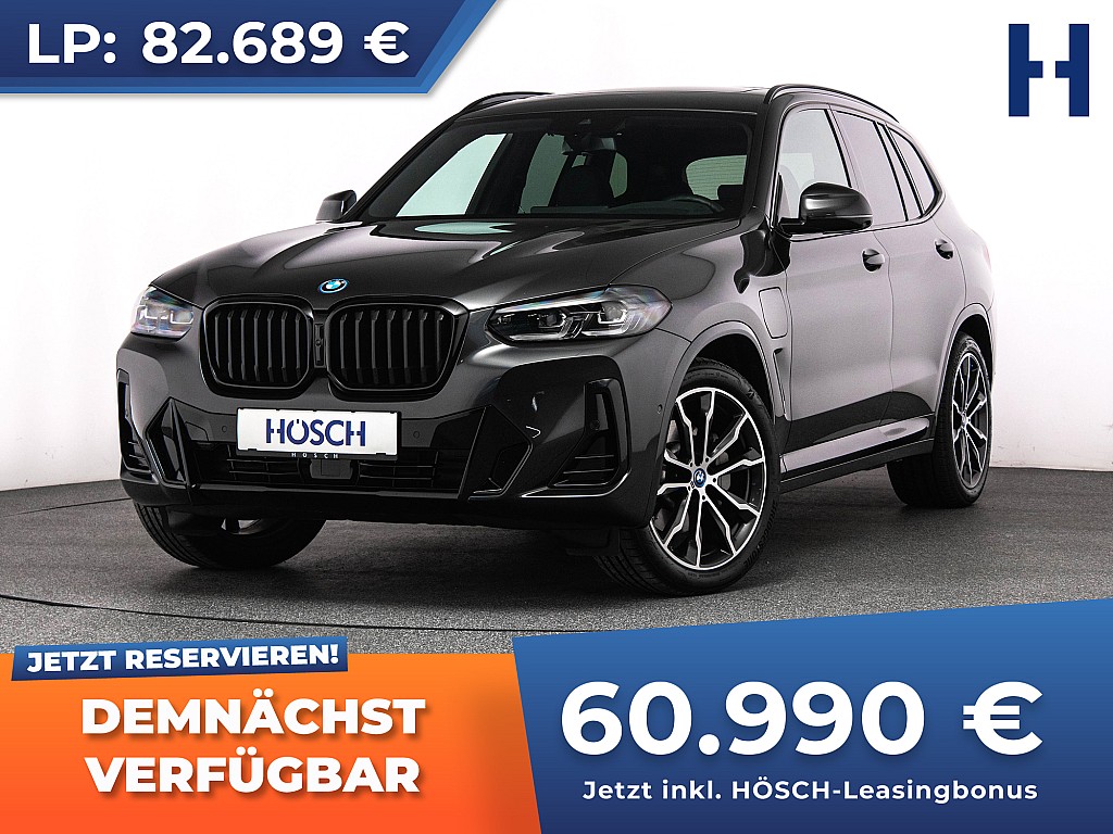 BMW X3 xDrive 30e M-Sport 20″ PANO HEADUP H&K LEDER bei Autohaus Hösch GmbH in 