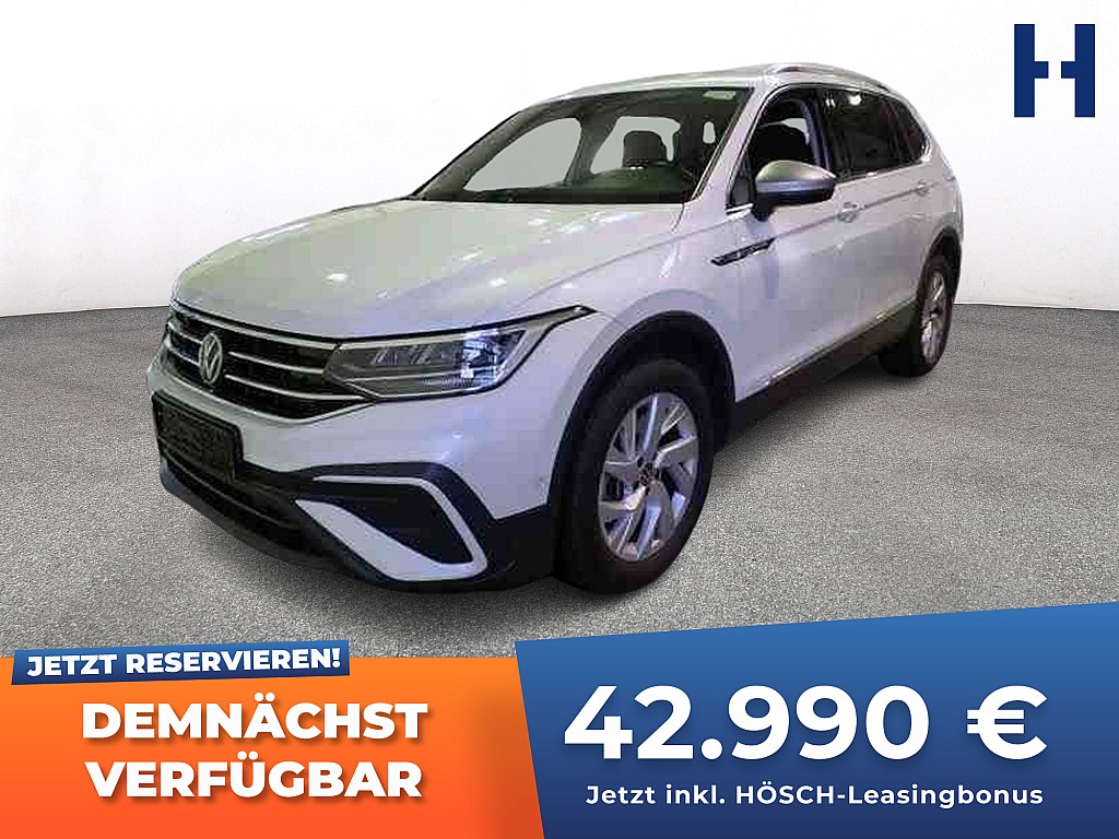 VW Tiguan Allspace Life 2.0 TDI 4M 7-SITZER AHK HEAD-UP bei Autohaus Hösch GmbH in 