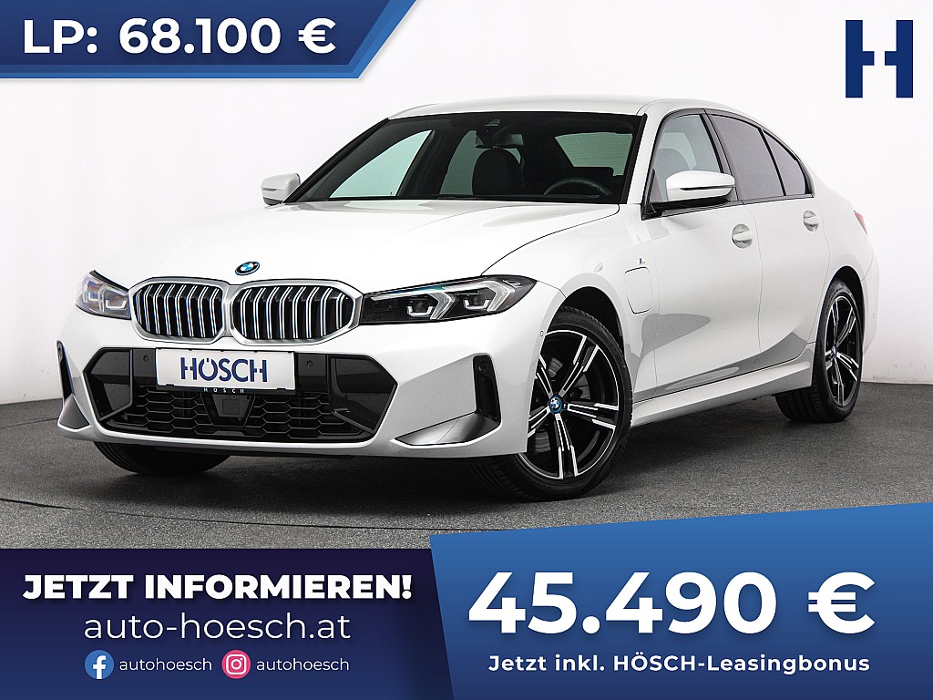 BMW 330e M-Sport AHK ACC NEUWAGENZUSTAND -33% bei Autohaus Hösch GmbH in 