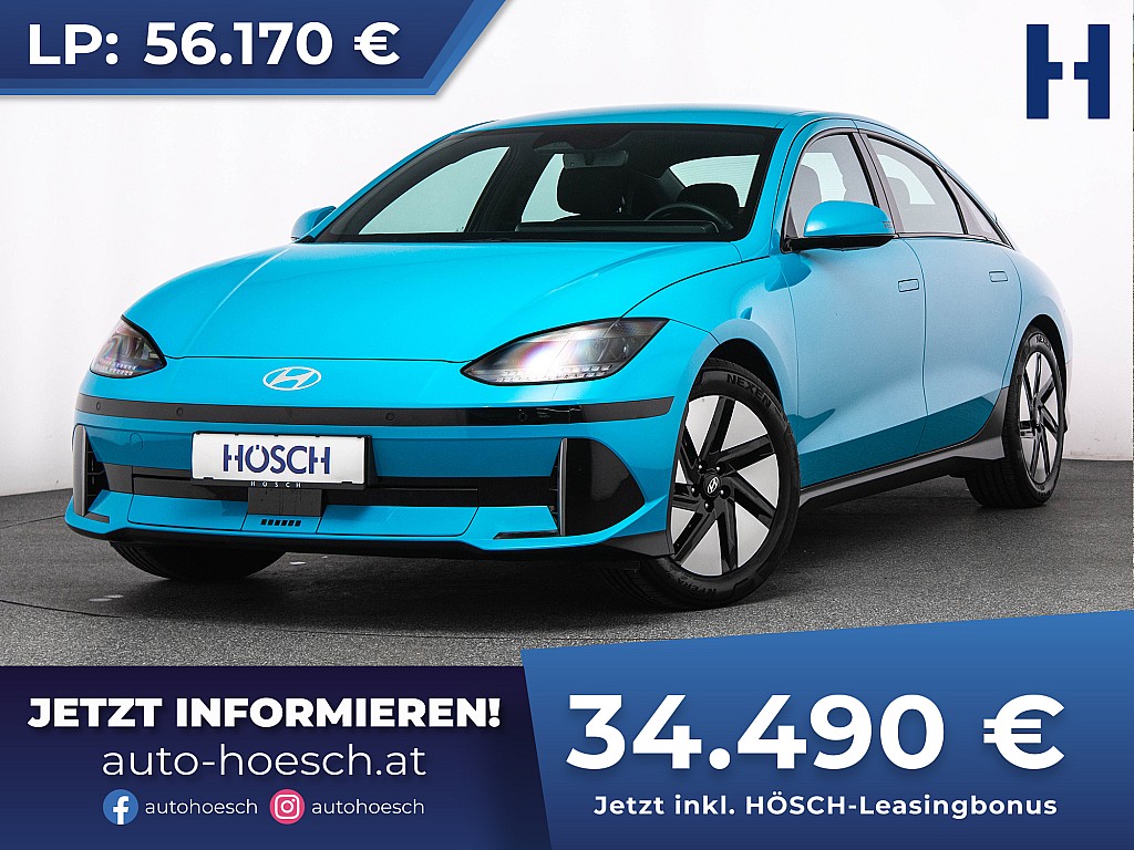 Hyundai Ioniq 6 Essential 77 kWh Long Range SCHNÄPPCHEN bei Autohaus Hösch GmbH in 