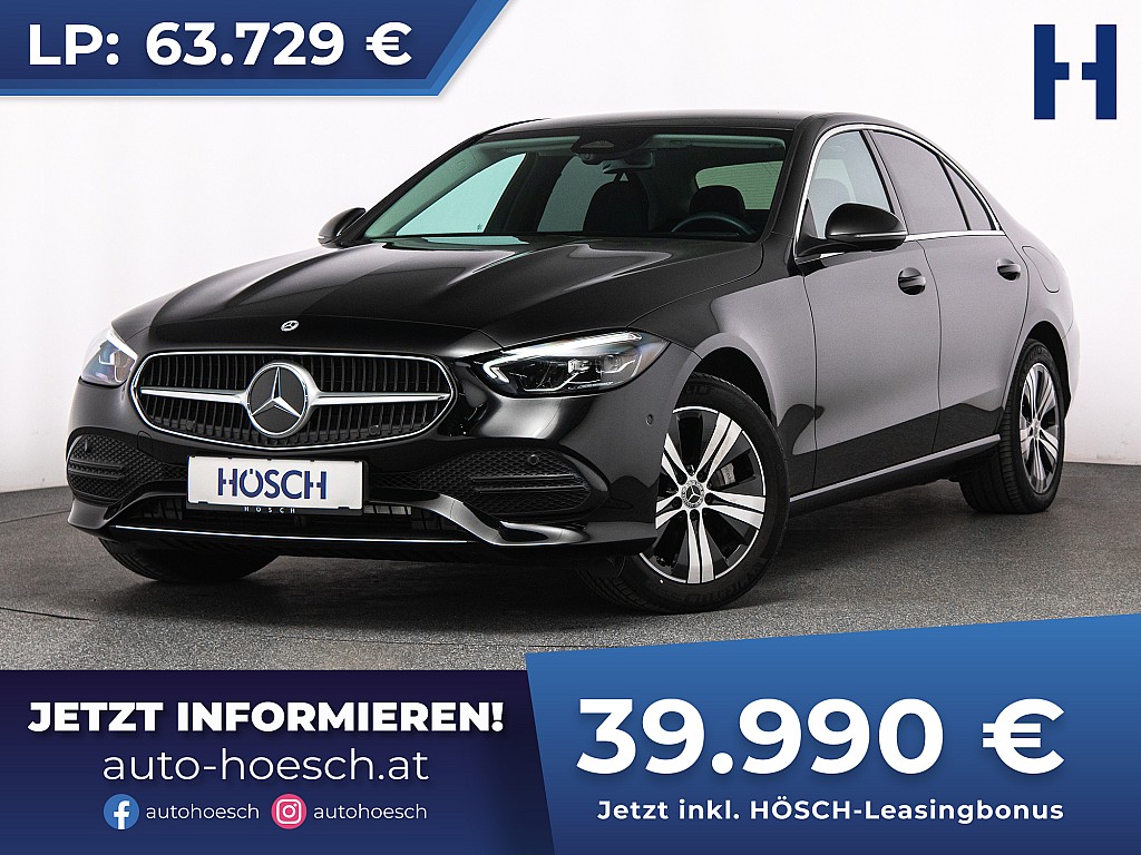 Mercedes-Benz C 300e Avantgarde AHK WINTERPAKET -37% bei Autohaus Hösch GmbH in 