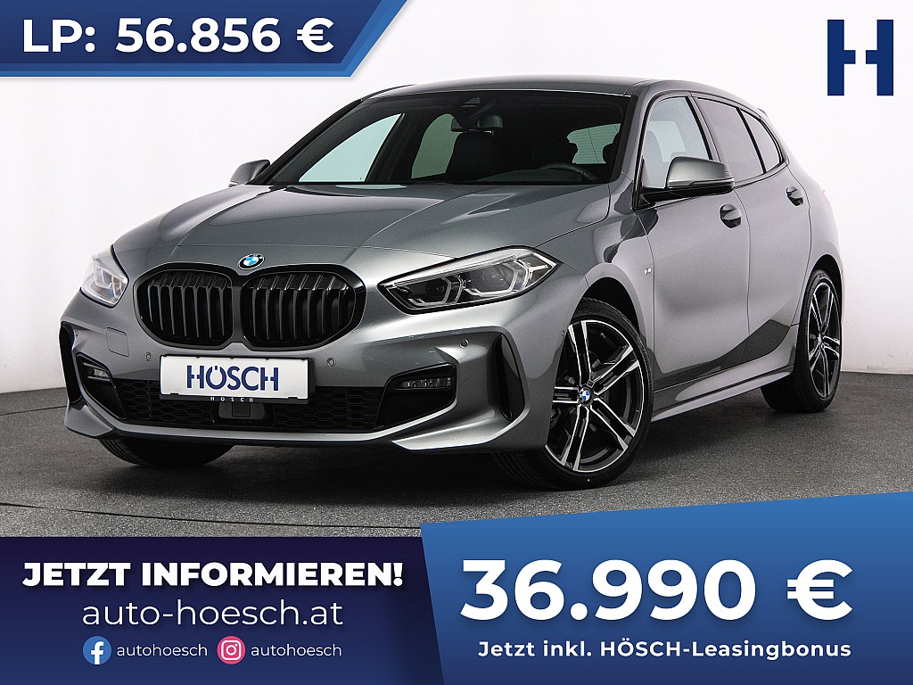 BMW 120d xDrive M Sport AHK ACC R-KAM LIVE PROF -35% bei Autohaus Hösch GmbH in 