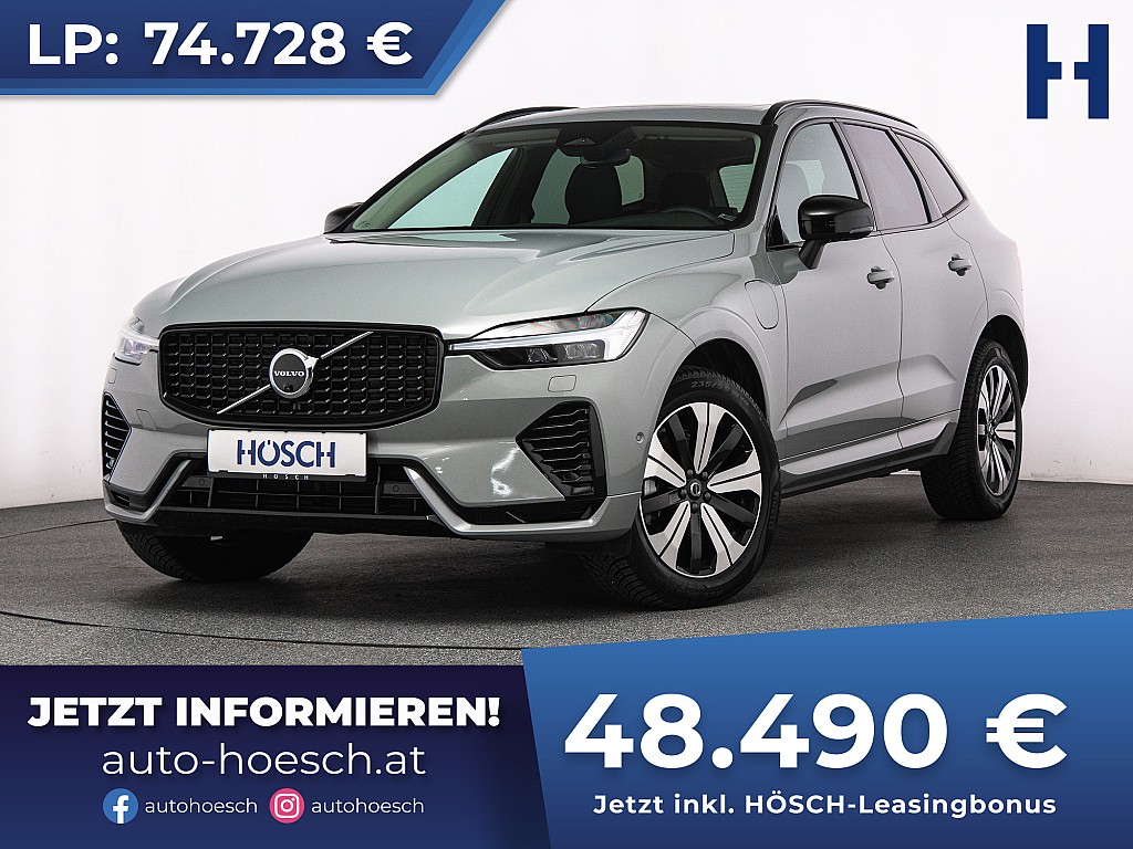 Volvo XC60 T6 eAWD Plus Dark PANO 360° H&K WINTERP bei Autohaus Hösch GmbH in 