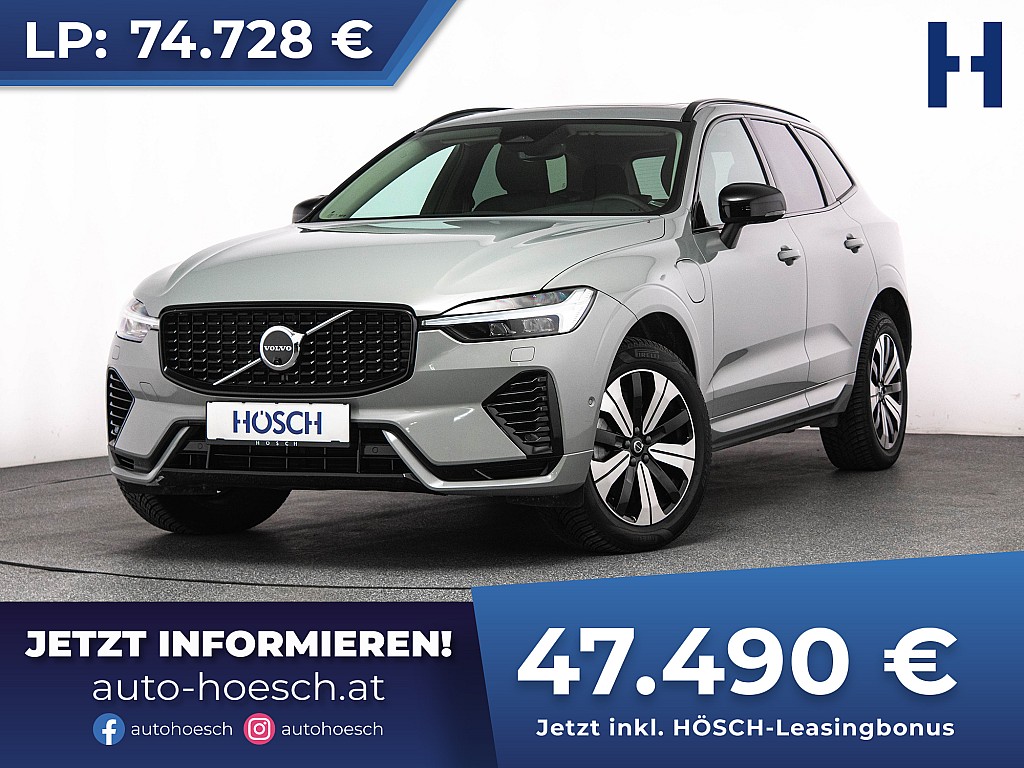 Volvo XC60 T6 eAWD Plus Dark PANO 360° H&K WINTERPAKET bei Autohaus Hösch GmbH in 