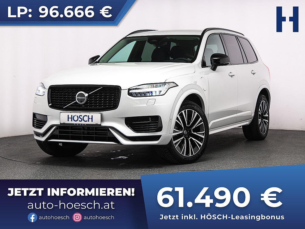 Volvo XC90 T8 eAWD Plus Dark 7-Sitzer TRAUMWAGEN bei Autohaus Hösch GmbH in 