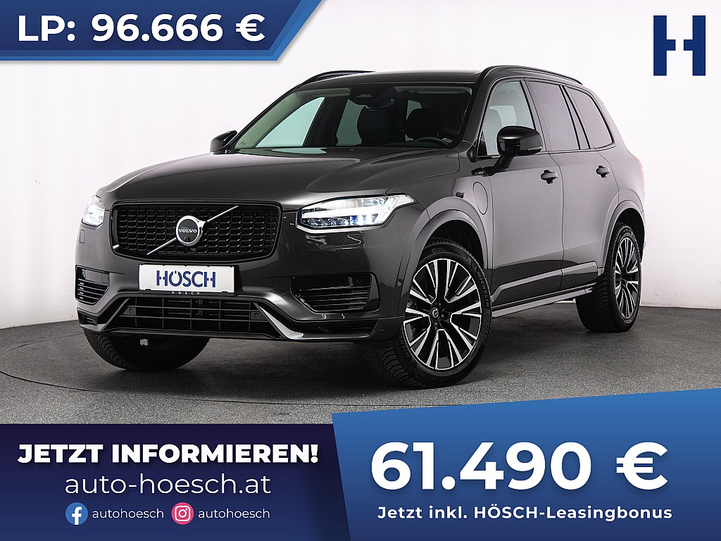 Volvo XC90 T8 eAWD Plus Dark 7-Sitzer TOP-EXTRAS bei Autohaus Hösch GmbH in 