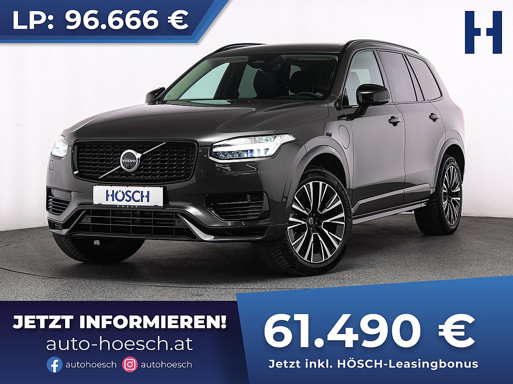 Volvo XC90 T8 eAWD Plus Dark 7-Sitzer TOP-ANGEBOT bei Autohaus Hösch GmbH in 