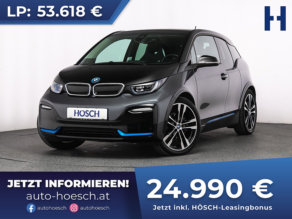 BMW i3s 120Ah NAV PROF ACC R-KAM WÄRME -53% bei Autohaus Hösch GmbH in 