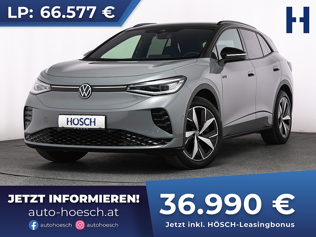 VW ID.4 GTX 4Motion 82kWh TOP EXTRAS -42% bei Autohaus Hösch GmbH in 