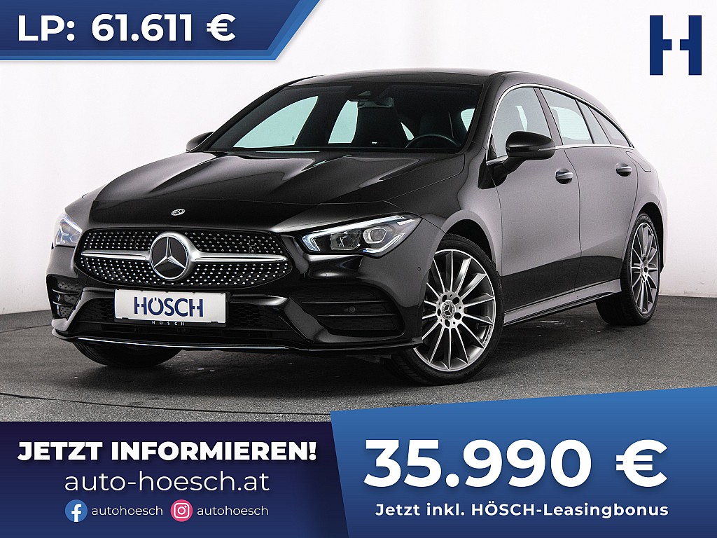 Mercedes-Benz CLA 250e SB AMG 19er PANO AHK R-KAMERA -42% bei Autohaus Hösch GmbH in 