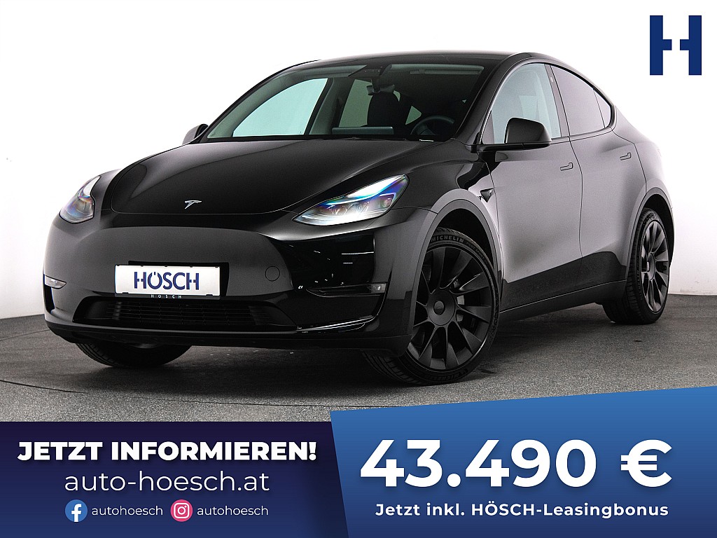 Tesla Model Y Long Range AWD 20 ZOLL OHNE KM bei Autohaus Hösch GmbH in 