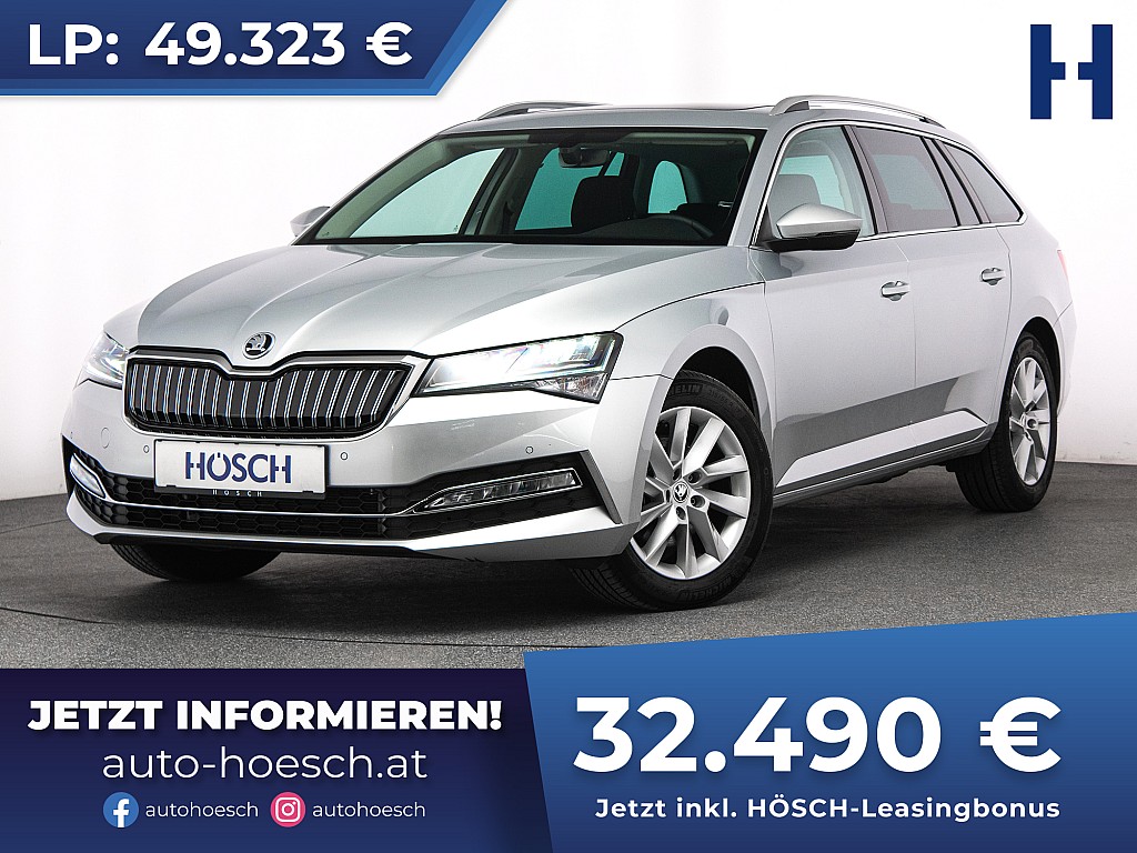 Skoda Superb Combi TSI PHEV Ambition PANO R-KAMERA bei Autohaus Hösch GmbH in 