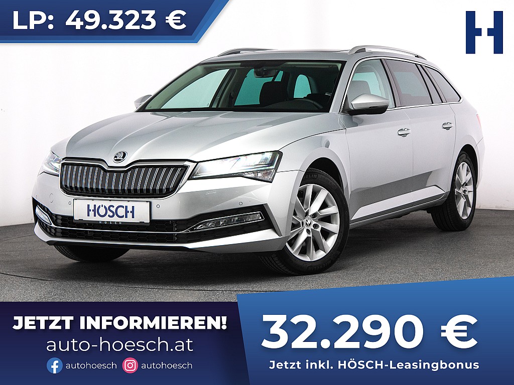 Skoda Superb Combi TSI PHEV Ambition PANO R-KAM bei Autohaus Hösch GmbH in 