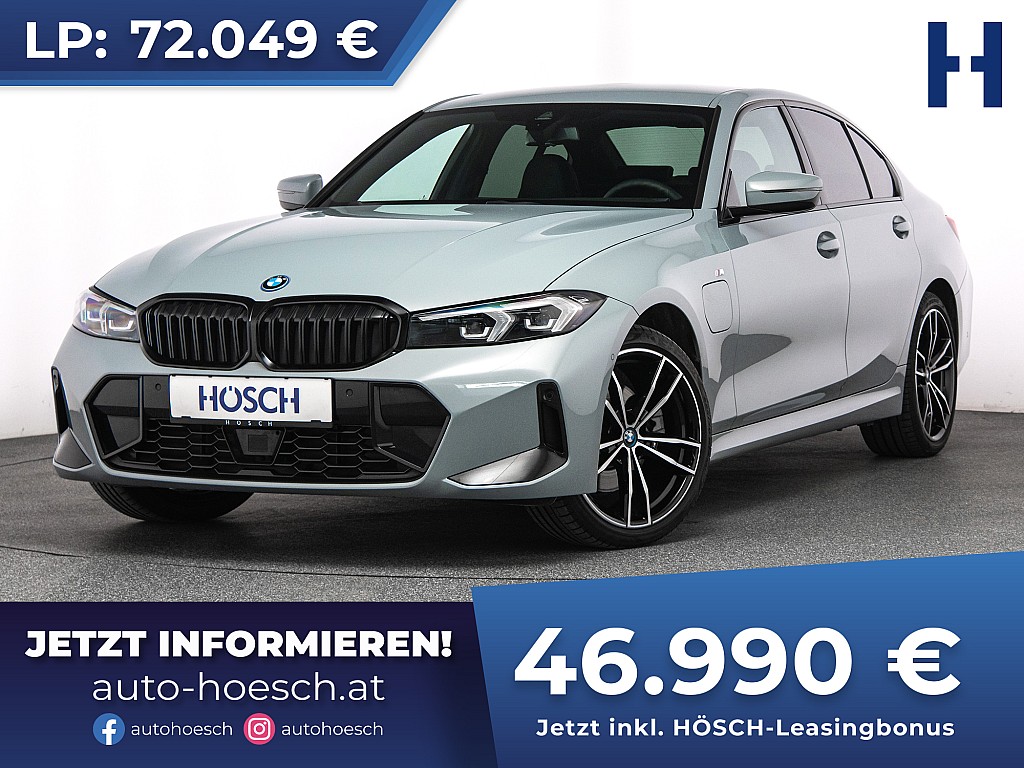 BMW 330e xDrive M-Sport 19er AHK H&K WIE NEU -35% bei Autohaus Hösch GmbH in 