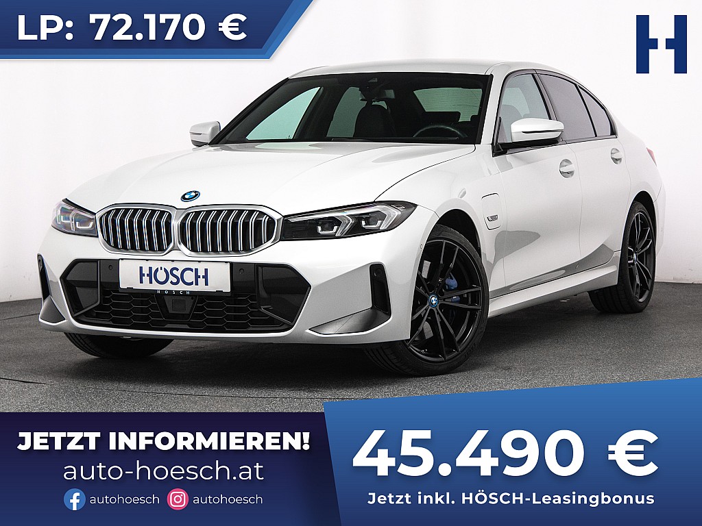 BMW 330e xDrive M-Sport 19er ASSISTENZ AHK R-KAM bei Autohaus Hösch GmbH in 