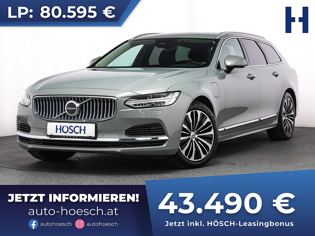 Volvo V90 T6 AWD PHEV AHK ACC R-KAM WINTER -46% bei Autohaus Hösch GmbH in 