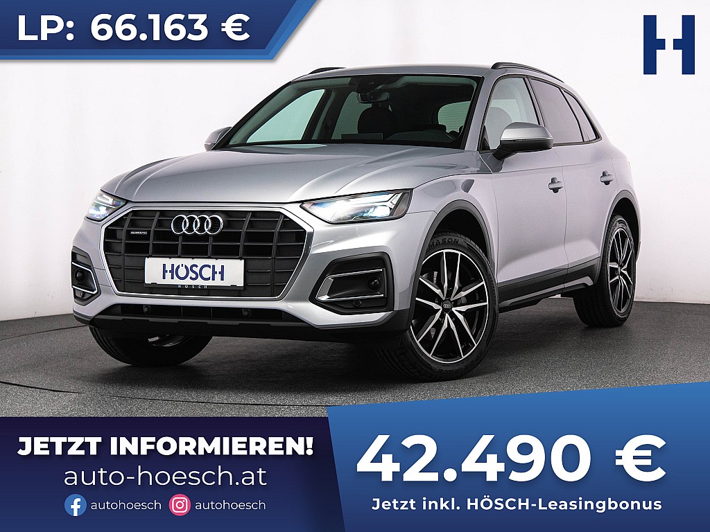 Audi Q5 40 TDI quattro MMI+ Virtual LED SPORTSITZE bei Autohaus Hösch GmbH in 