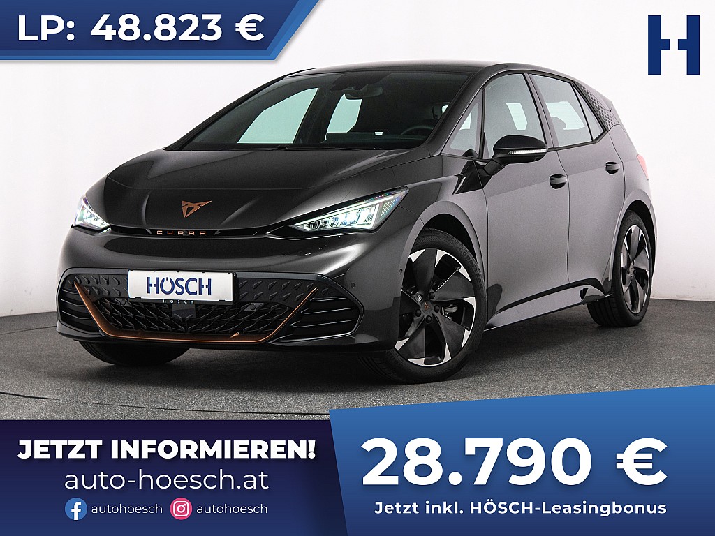 Cupra Born 62kWh e-Boost EXTRAS NEUZUSTAND -41% bei Autohaus Hösch GmbH in 