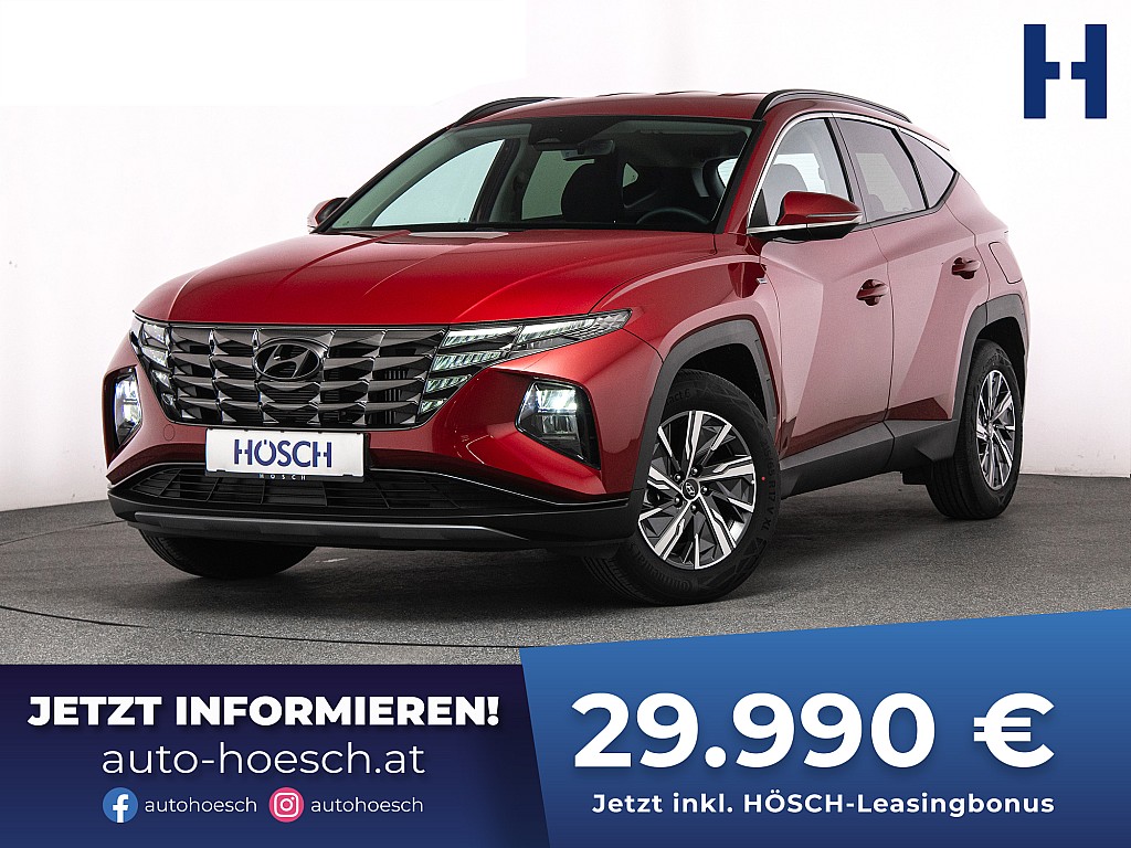 Hyundai Tucson 1.6 T-GDI Smart Aut. LED KAMERA NEU! bei Autohaus Hösch GmbH in 